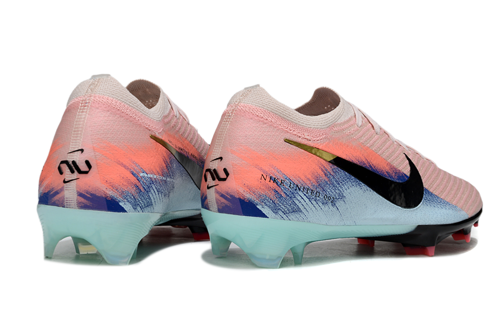 Ghete Fotbal Nike Air Zoom Mercurial Vapor 16 Elite FG Orange Blue Black