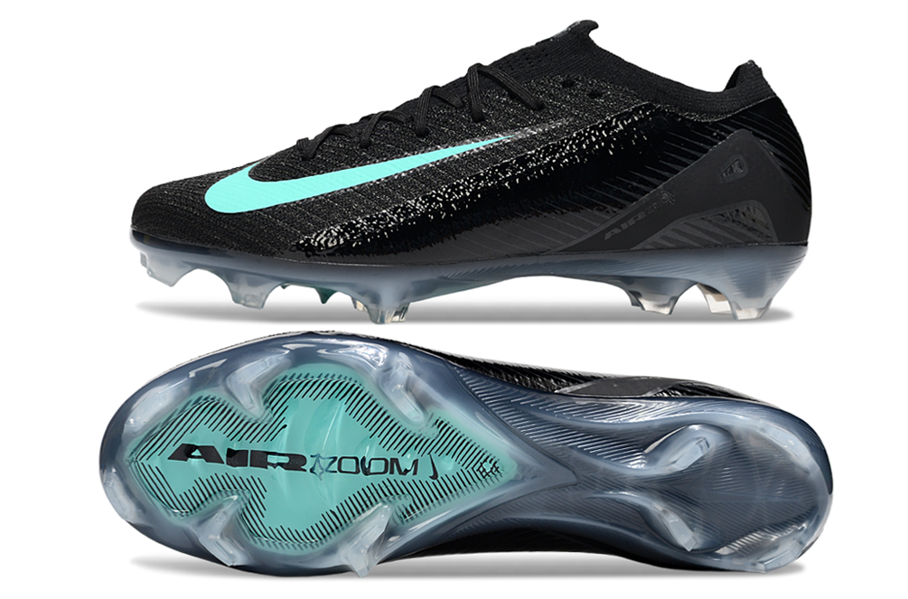 Ghete Fotbal Nike Mercurial Vapor 16 Black/Dark Green FG