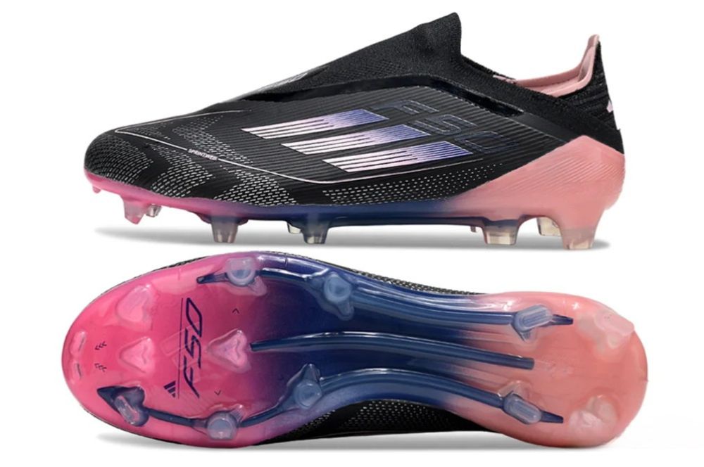 Ghete de Fotbal Adidas F50 Elite Black/Blue/Pink FG