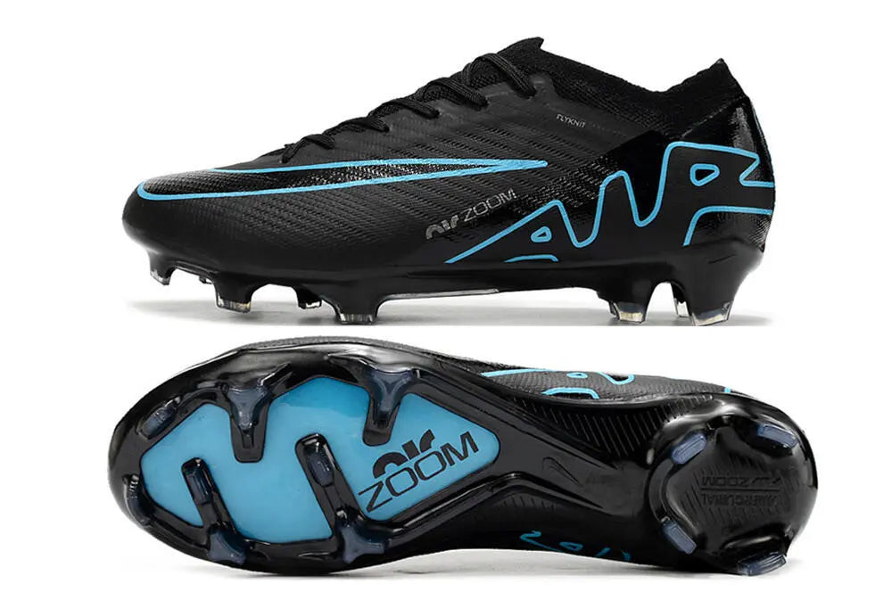 Ghete Fotbal Nike Mercurial Air Zoom Black-Blue FG