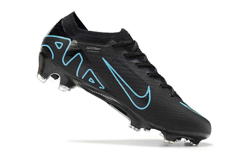 Ghete Fotbal Nike Mercurial Air Zoom Black-Blue FG