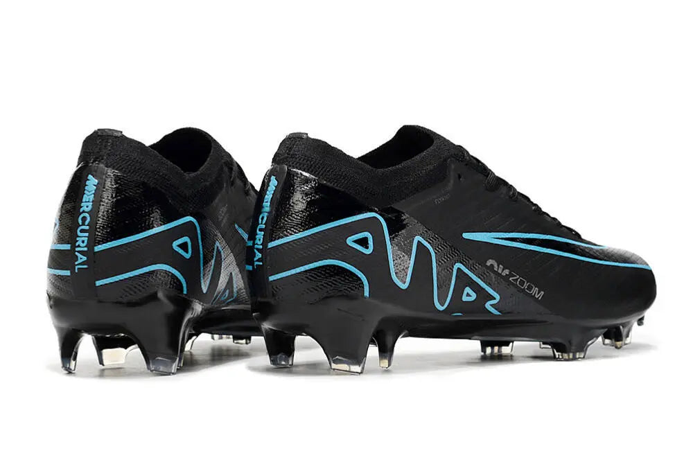 Ghete Fotbal Nike Mercurial Air Zoom Black-Blue FG