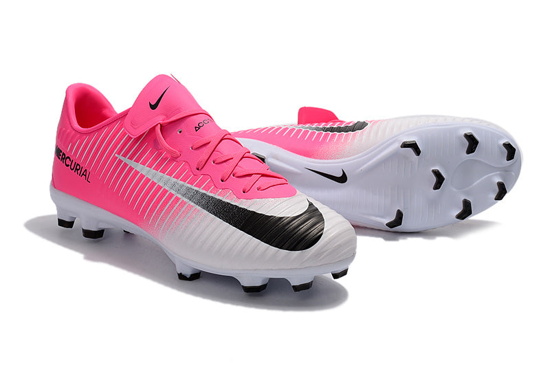 Ghete Fotbal Nike Mercurial Vapor 11 FG-Pink/White/Black
