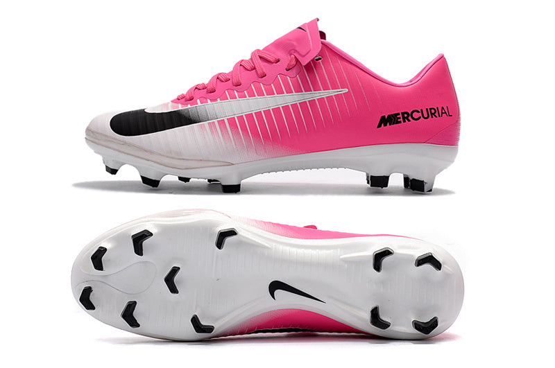 Ghete Fotbal Nike Mercurial Vapor 11 FG-Pink/White/Black